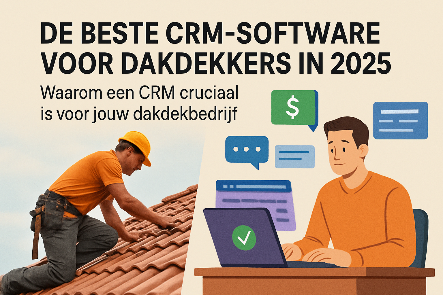De Beste CRM-software voor Dakdekkers in 2025