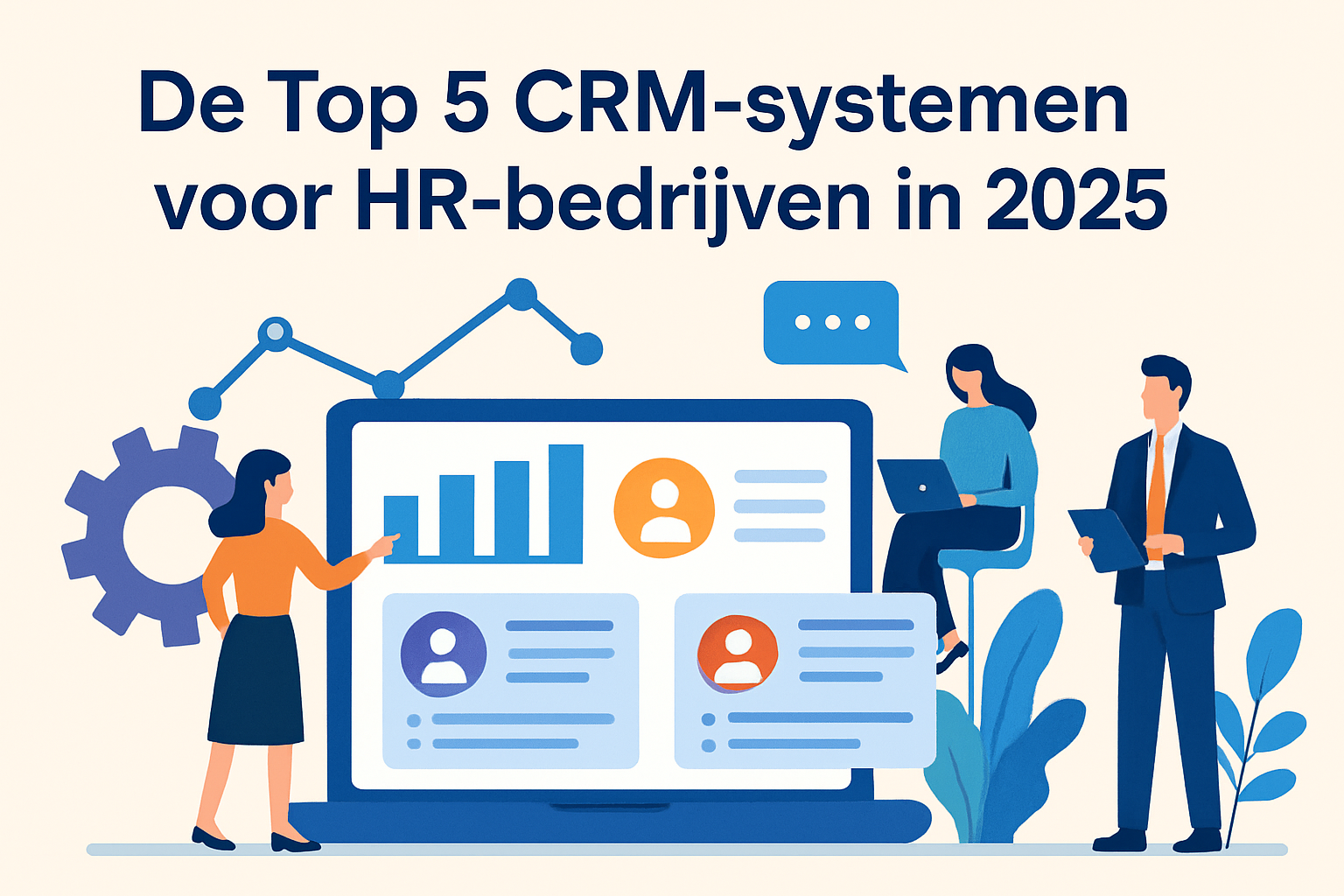 De Top 5 CRM-systemen voor HR-bedrijven in 2025