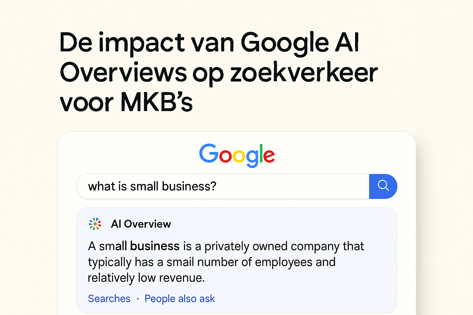 De Impact van Google AI Overviews op Zoekverkeer voor MKB's