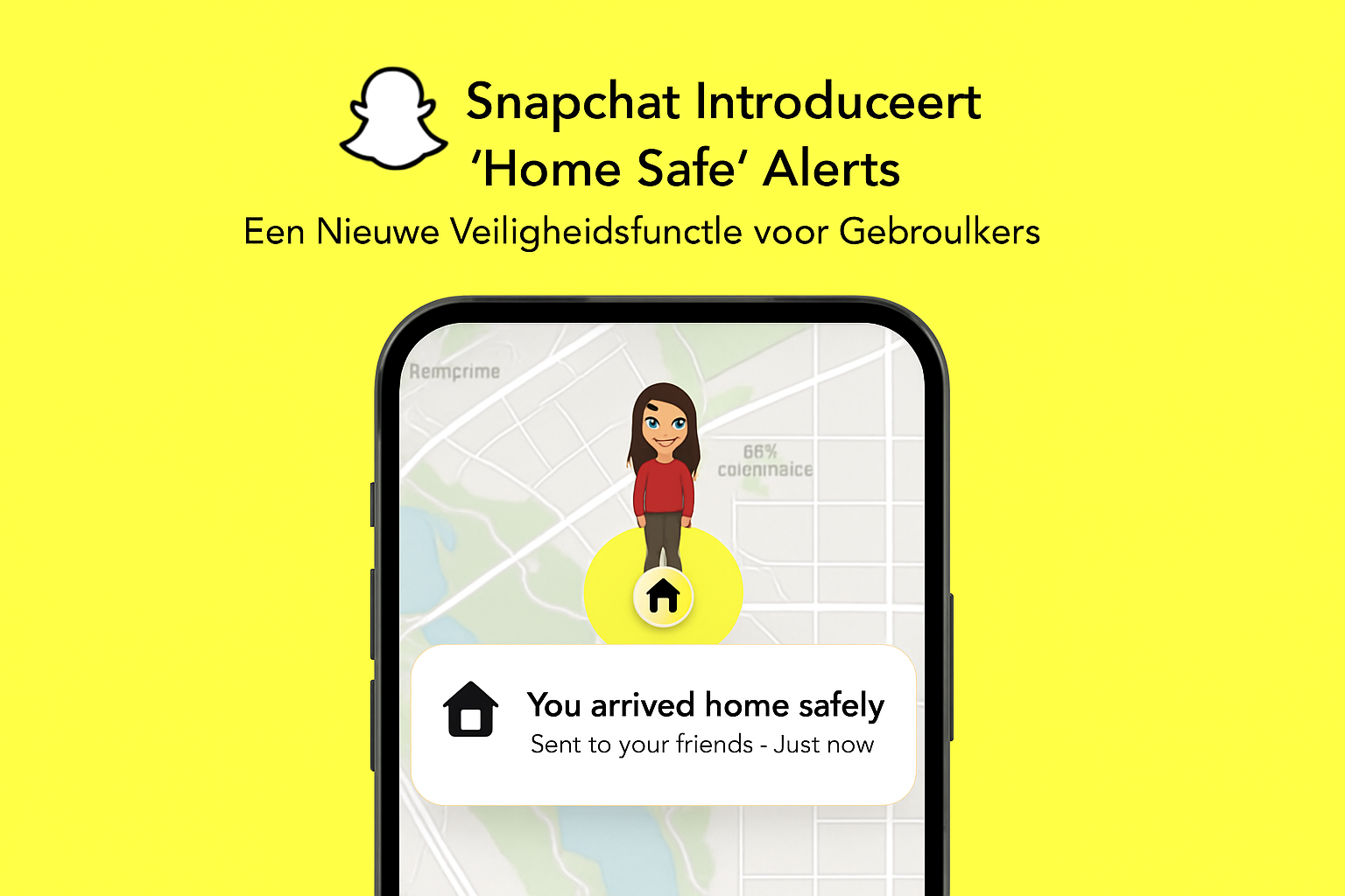 Snapchat Introduceert ‘Home Safe’ Alerts: Een Nieuwe Veiligheidsfunctie voor Gebruikers