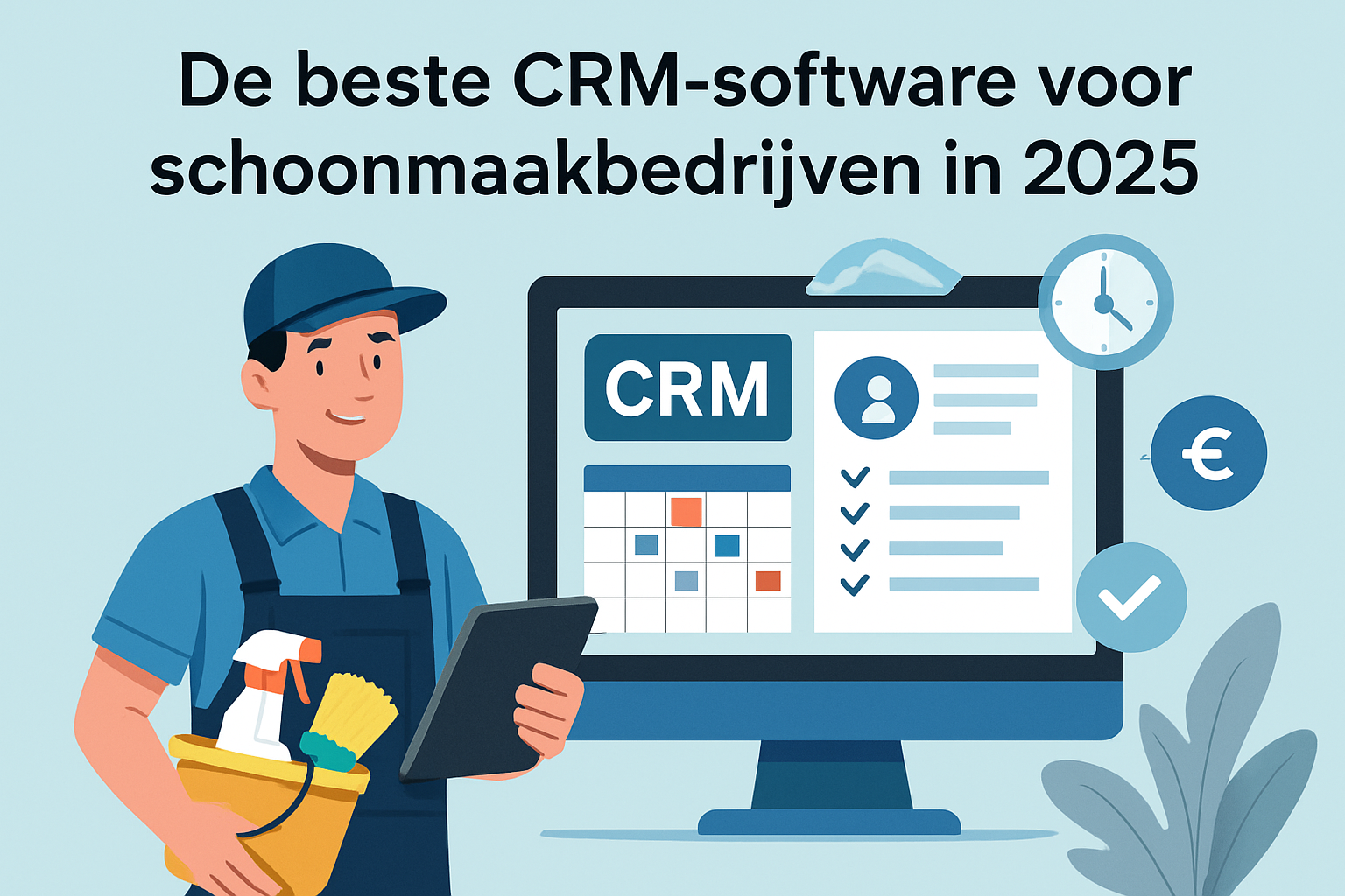 De beste CRM-software voor schoonmaakbedrijven in 2025
