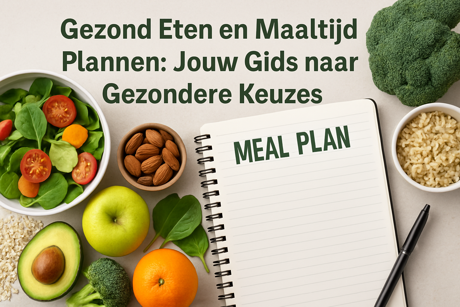 Gezond Eten en Maaltijd Plannen: Jouw Gids naar Gezondere Keuzes