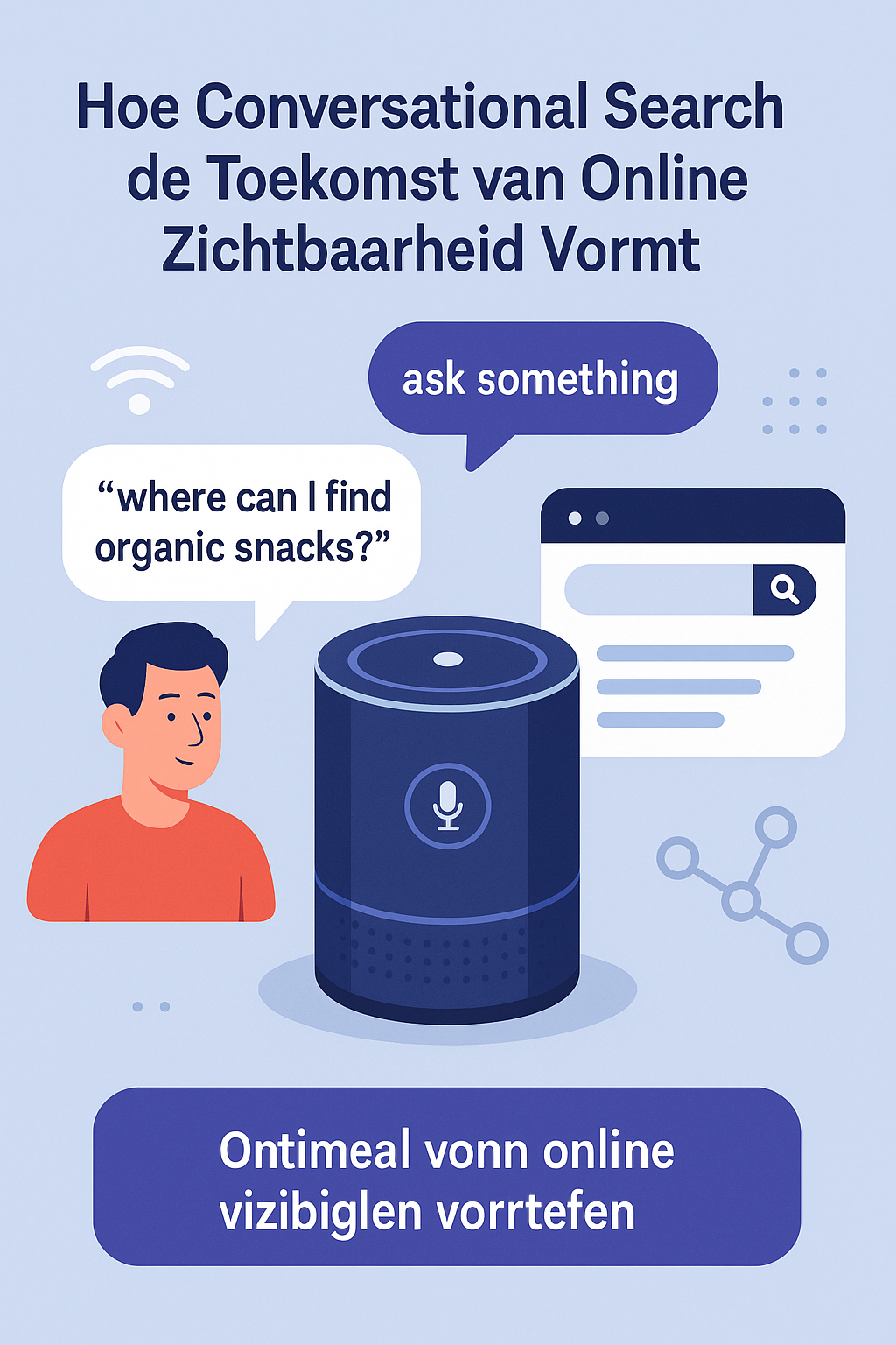 Hoe Conversational Search de Toekomst van Online Zichtbaarheid Vormt