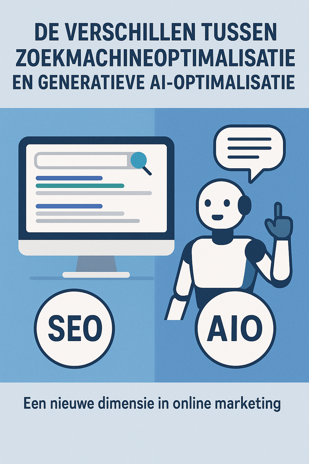 De Verschillen Tussen Zoekmachineoptimalisatie en Generatieve AI-Optimalisatie