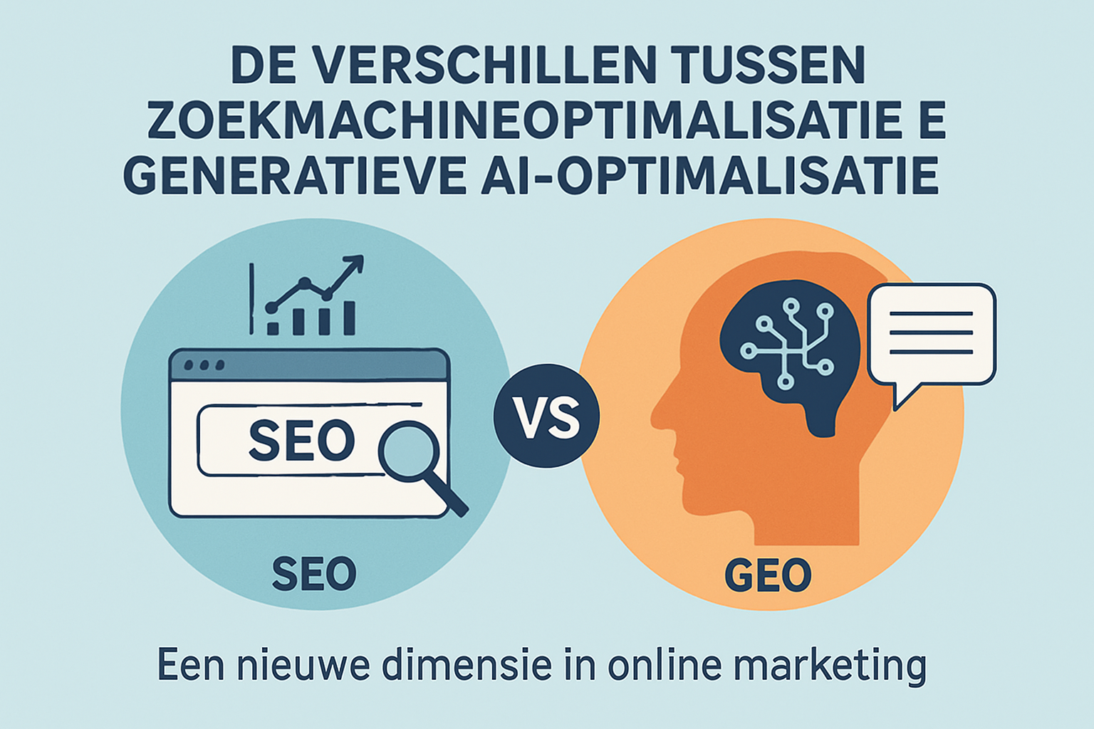De Verschillen Tussen Zoekmachineoptimalisatie en Generatieve AI-Optimalisatie