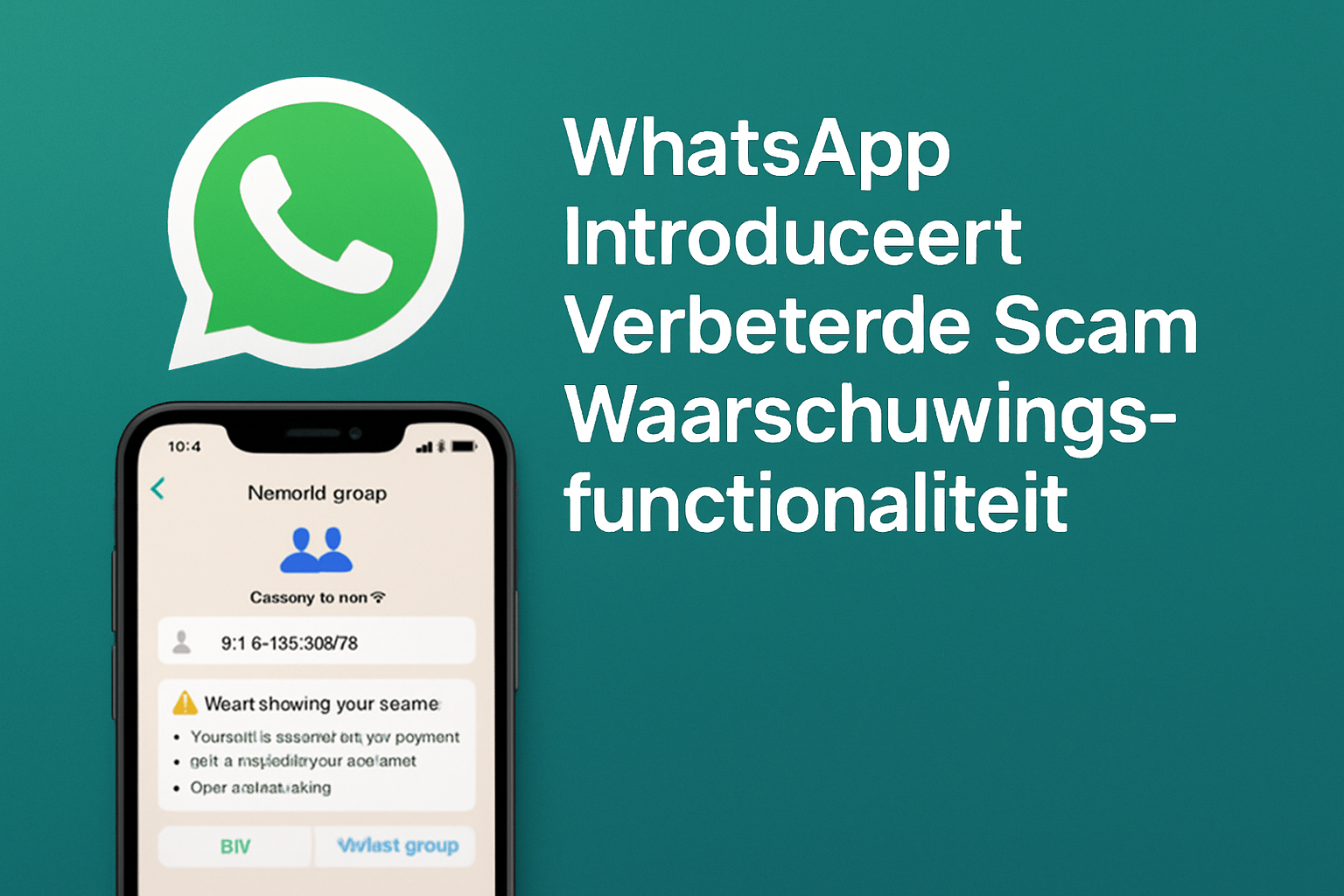 WhatsApp Introduceert Verbeterde Scam Waarschuwingsfunctionaliteit