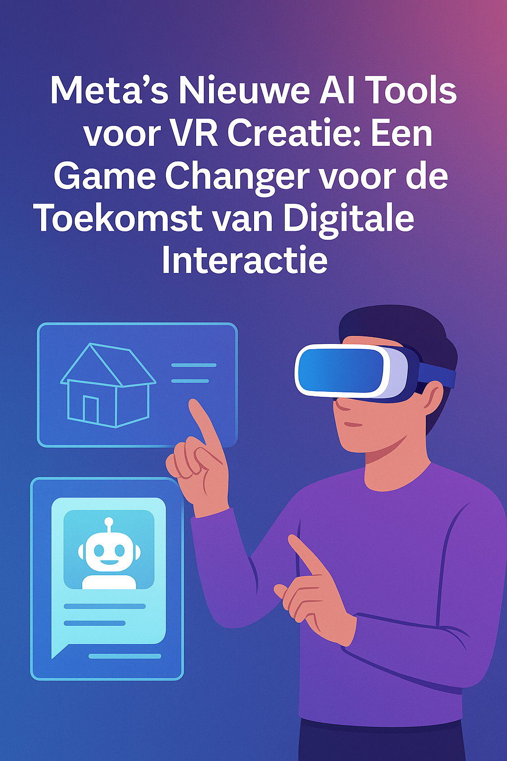 Meta's Nieuwe AI Tools voor VR Creatie: Een Game Changer voor de Toekomst van Digitale Interactie