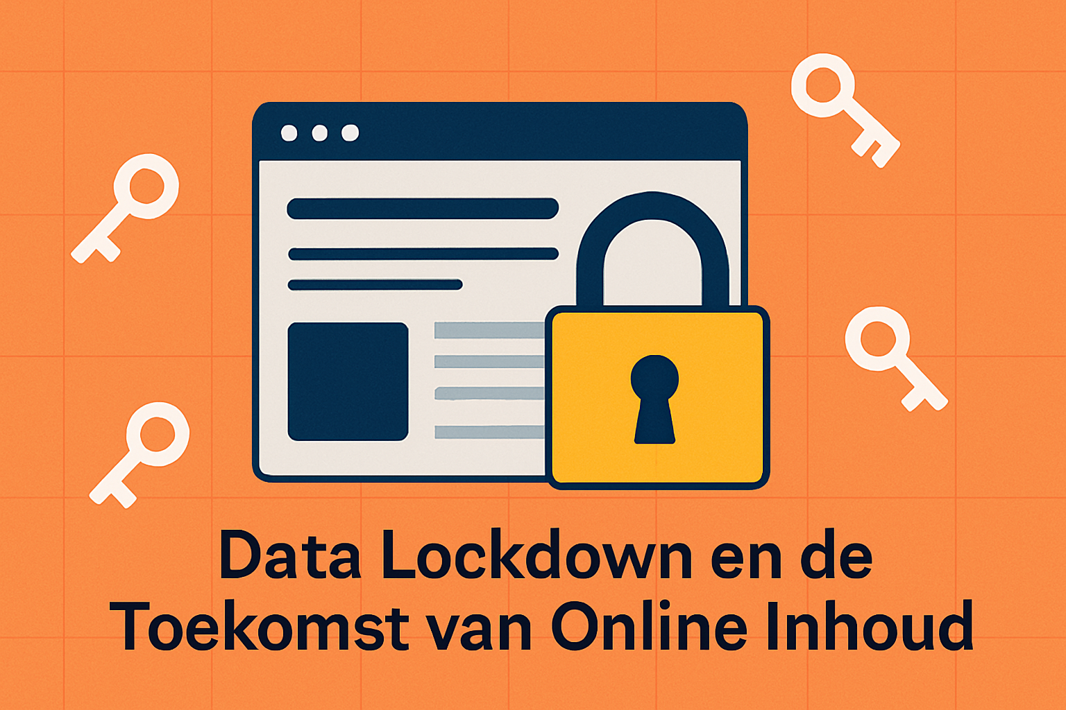 De Impact van Data Lockdown op Online Marketing en Consumentenvertrouwen