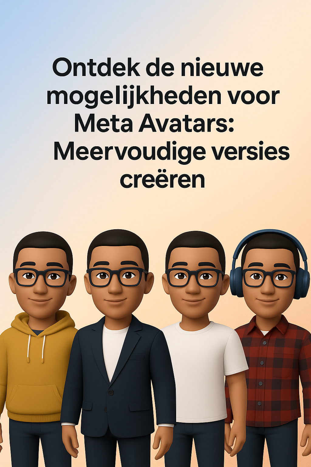 Ontdek de nieuwe mogelijkheden voor Meta Avatars: Meervoudige Versies Creëren