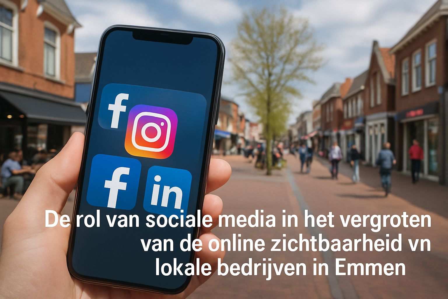 De rol van sociale media in het vergroten van de online zichtbaarheid van lokale bedrijven in Emmen