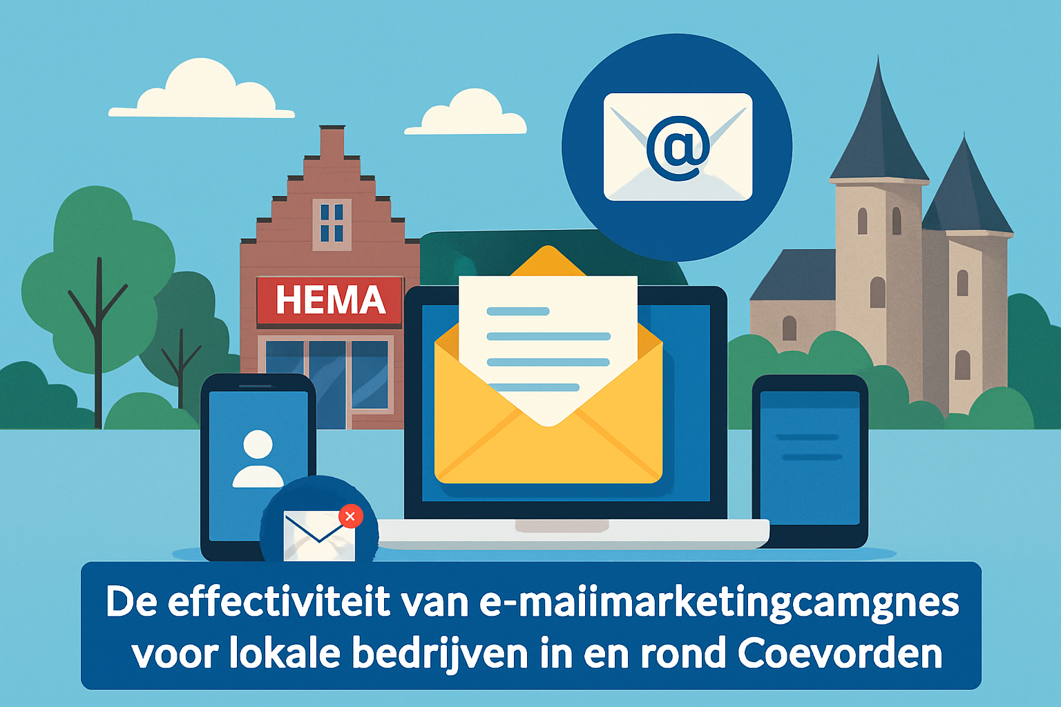 De effectiviteit van e-mailmarketingcampagnes voor lokale bedrijven in en rond Coevorden