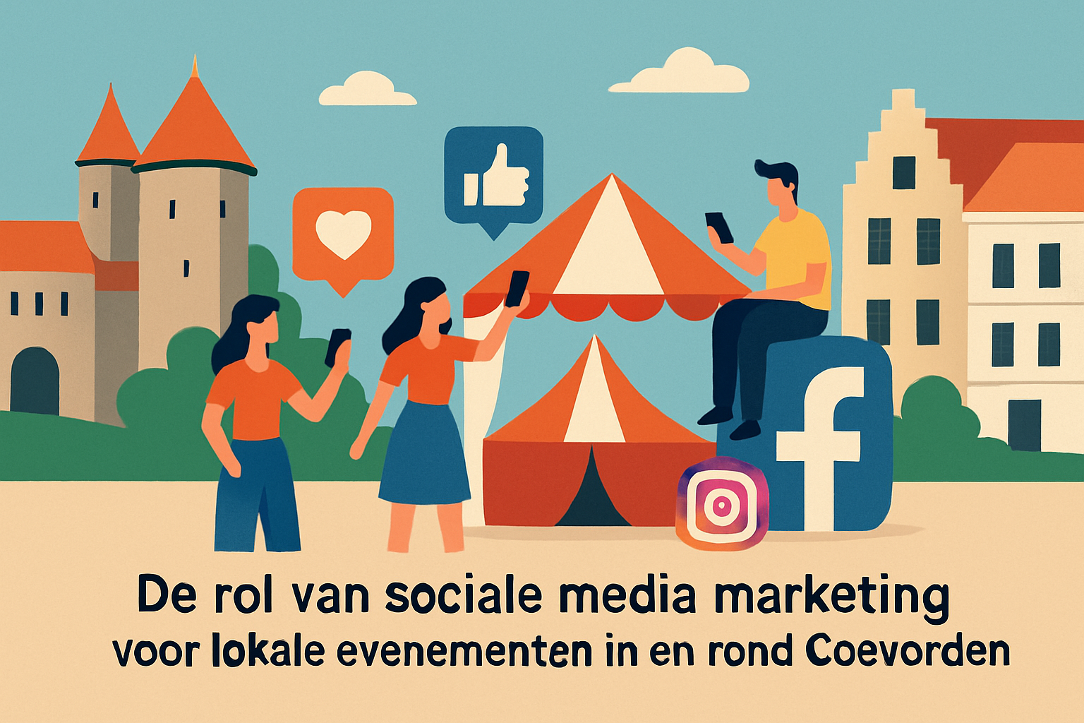 De rol van sociale media marketing voor lokale evenementen in en rond Coevorden