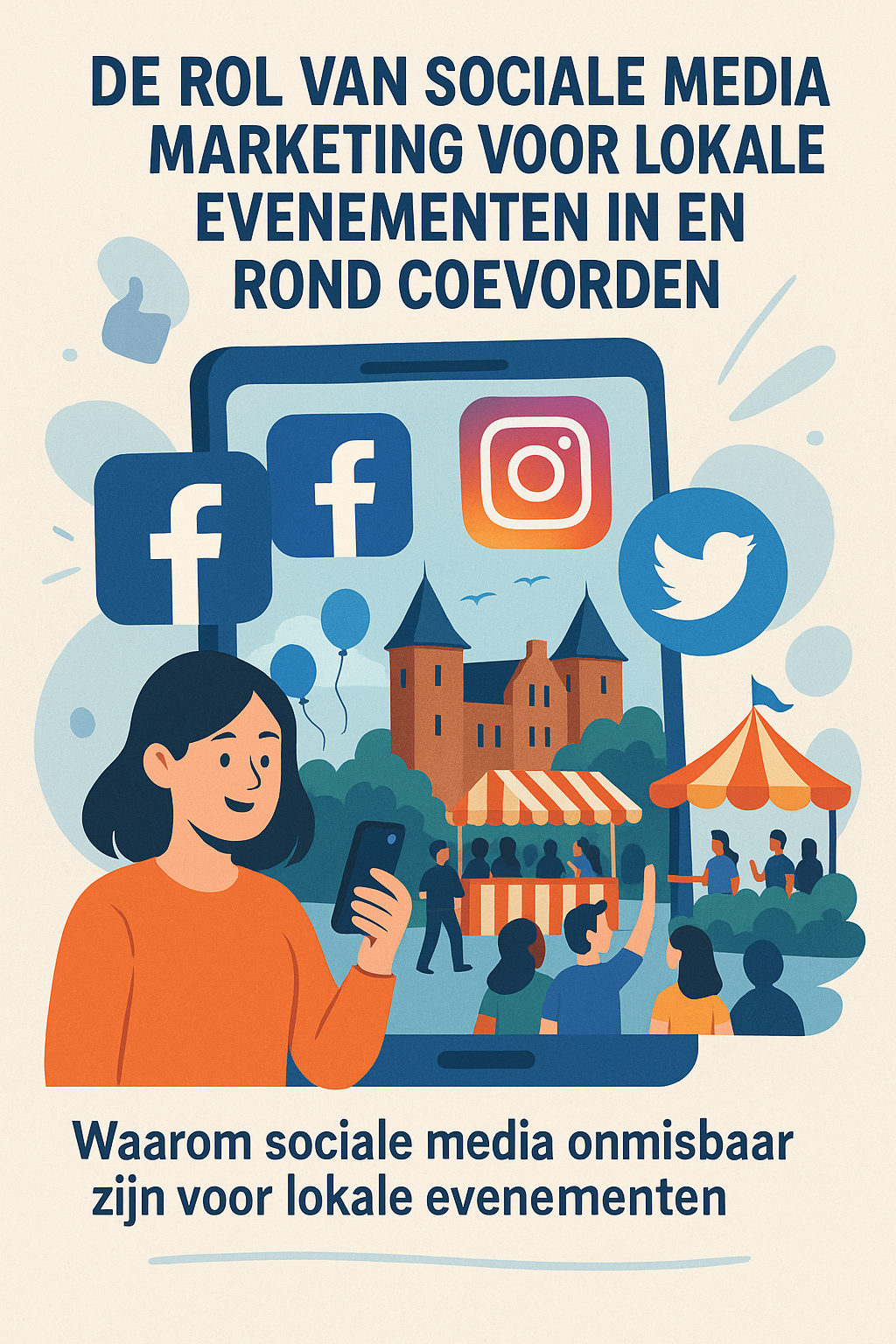 De rol van sociale media marketing voor lokale evenementen in en rond Coevorden