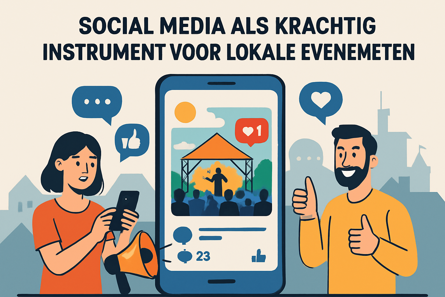 De rol van social media marketing voor lokale evenementen in Coevorden