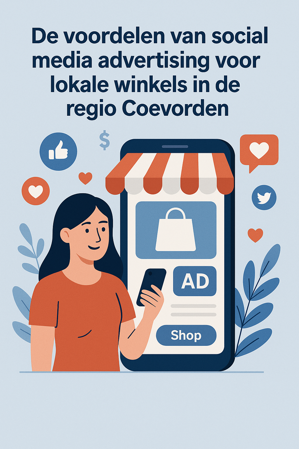 De voordelen van social media advertising voor lokale winkels in de regio Coevorden