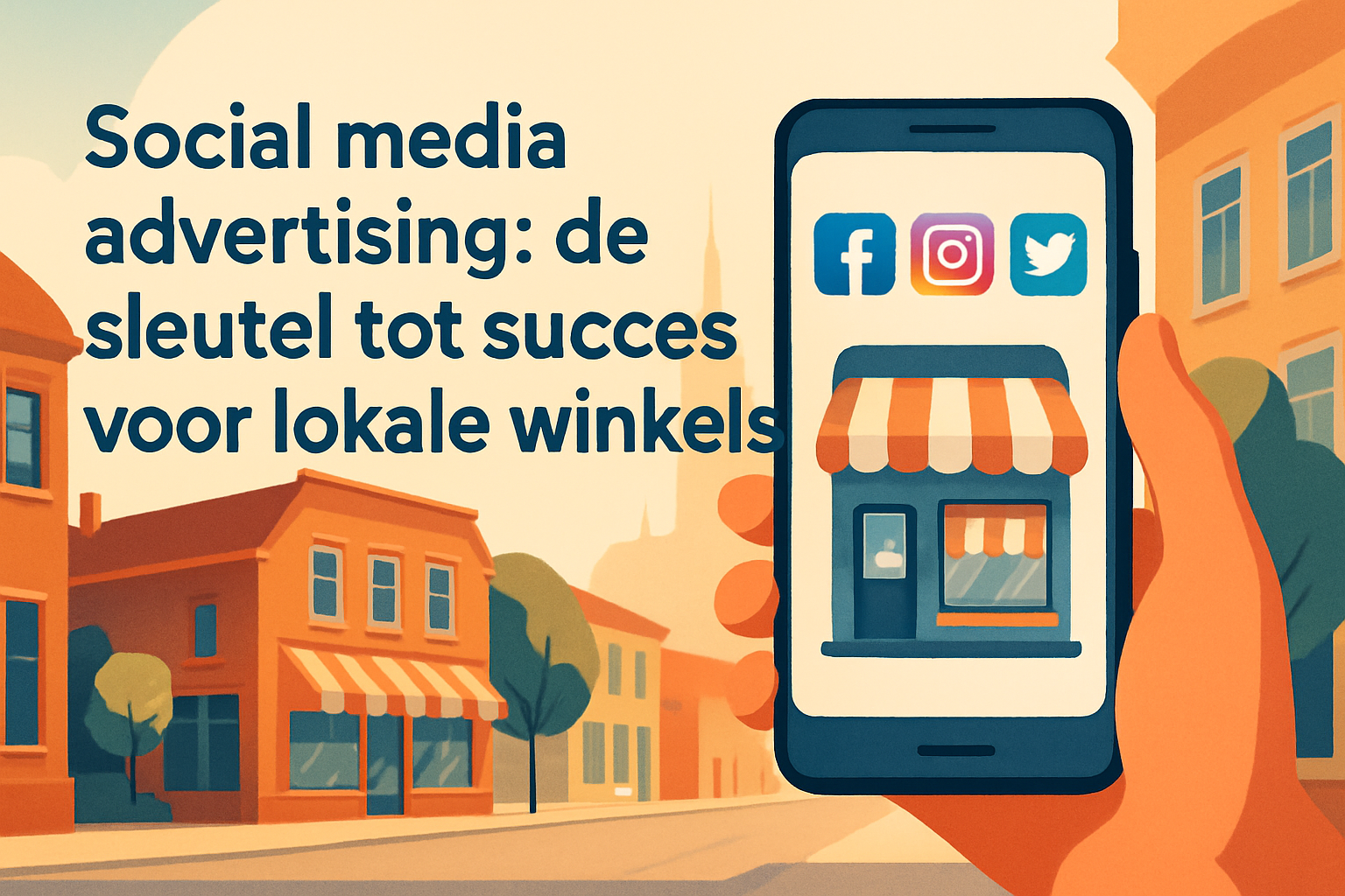 De voordelen van social media advertising voor lokale winkels in de regio Coevorden