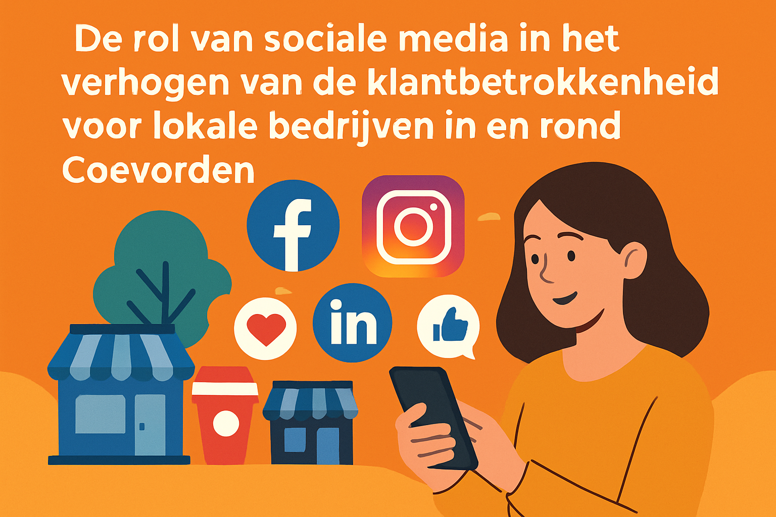 De rol van sociale media in het verhogen van de klantbetrokkenheid voor lokale bedrijven in en rond Coevorden