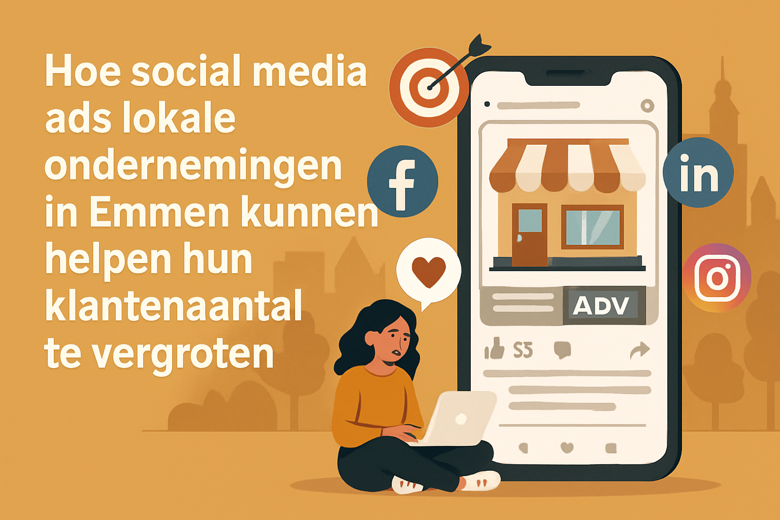Hoe social media ads lokale ondernemingen in Emmen kunnen helpen hun klantenaantal te vergroten