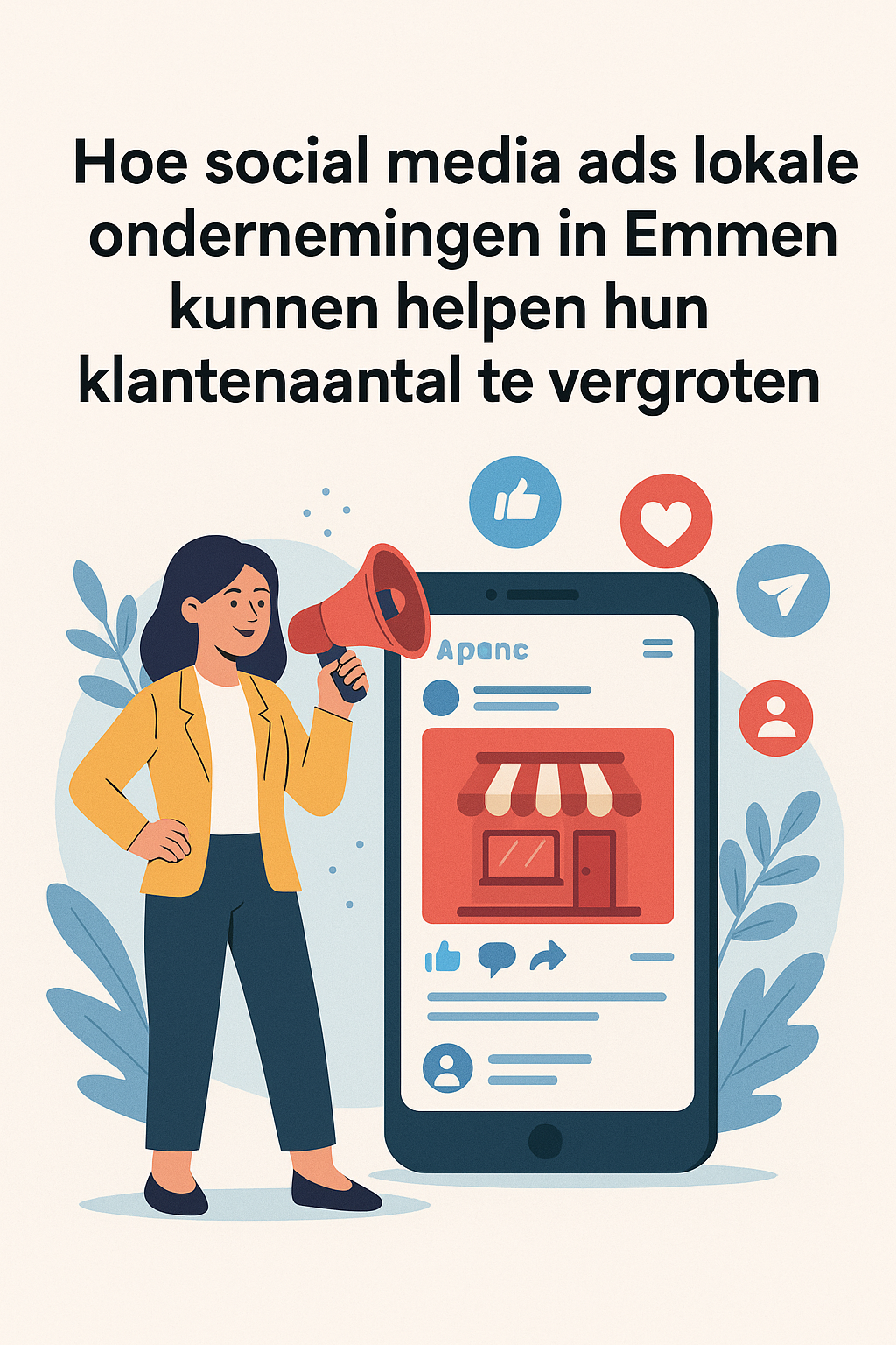 Hoe social media ads lokale ondernemingen in Emmen kunnen helpen hun klantenaantal te vergroten