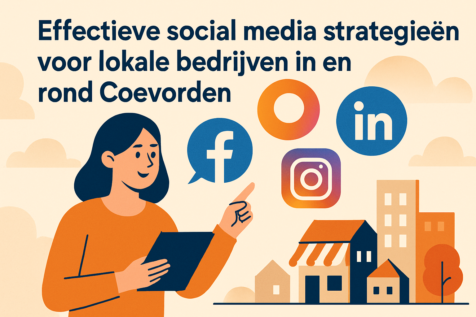 Effectieve social media strategieën voor lokale bedrijven in en rond Coevorden