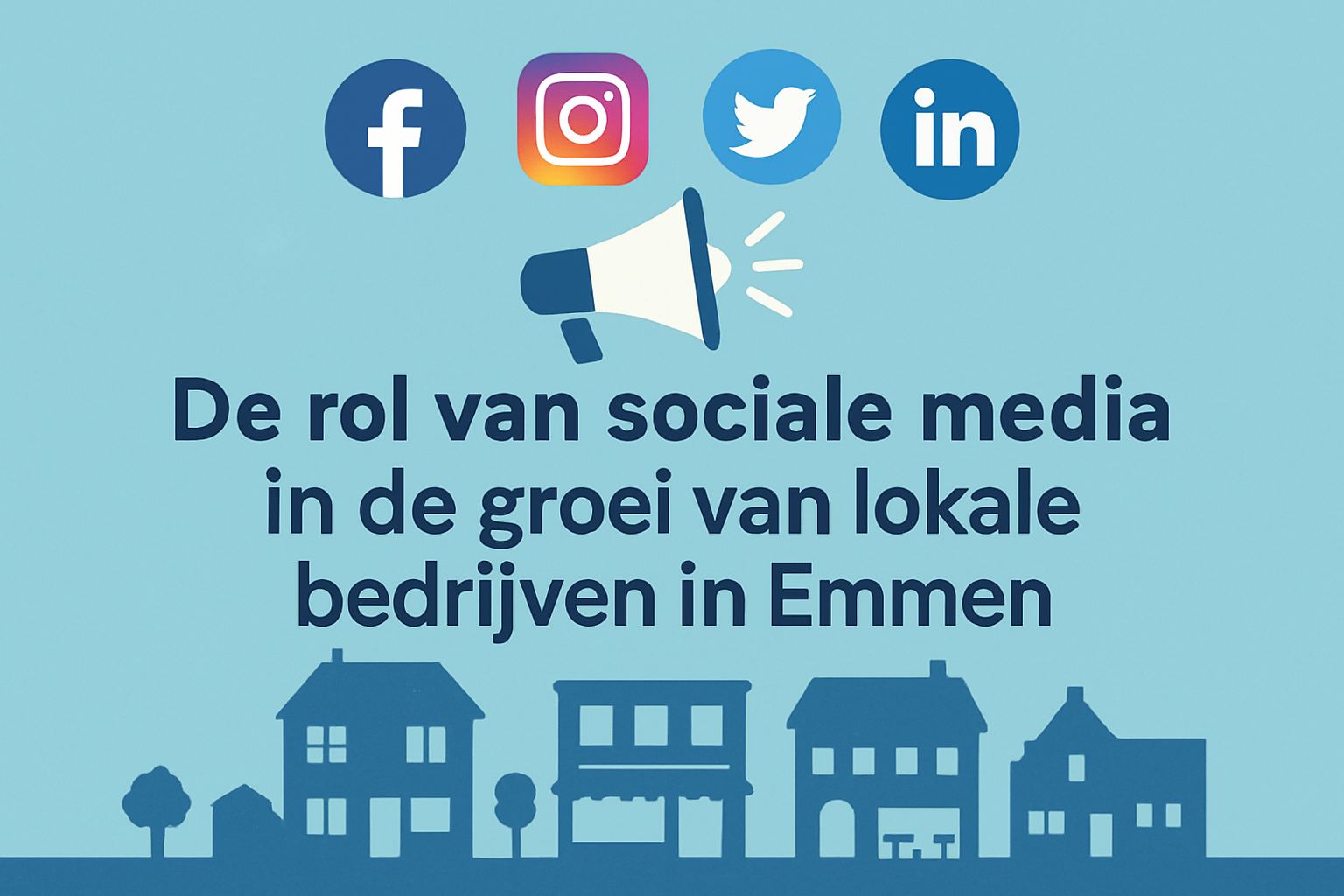 De rol van sociale media in de groei van lokale bedrijven in Emmen
