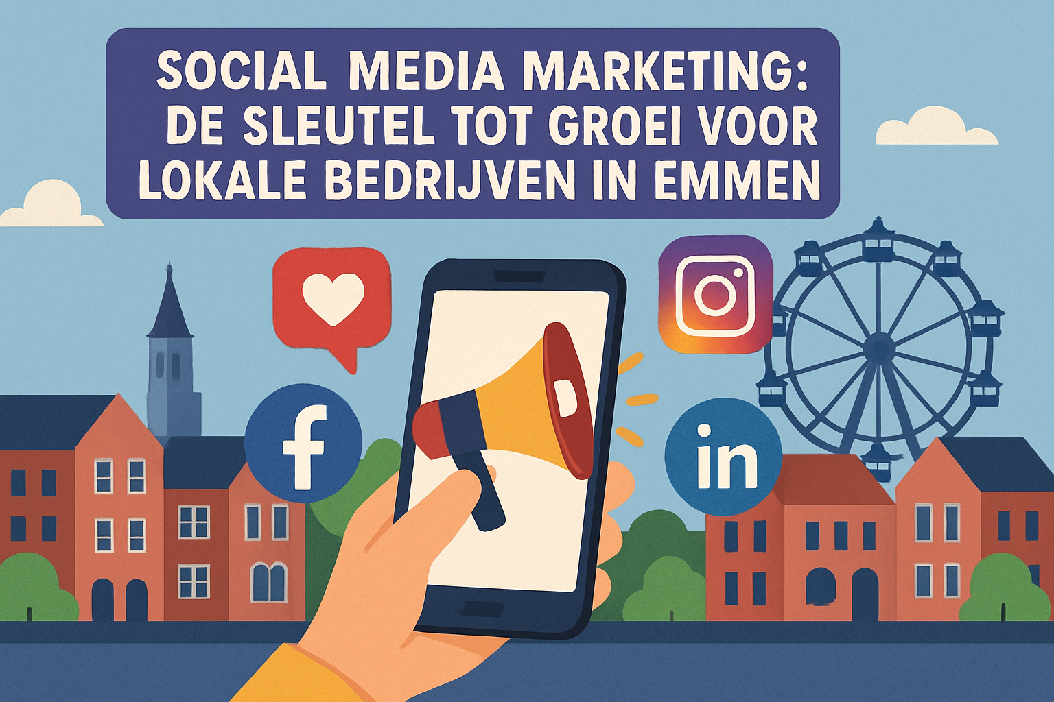De rol van social media marketing in het verhogen van de naamsbekendheid van lokale bedrijven in Emmen