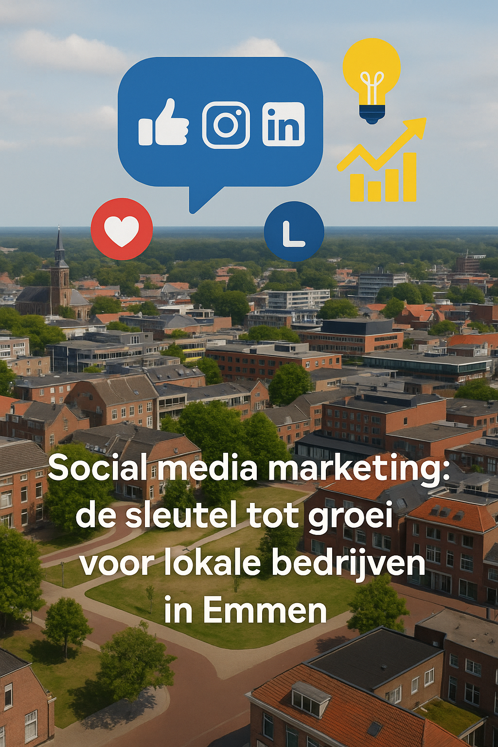 De rol van social media marketing in het verhogen van de naamsbekendheid van lokale bedrijven in Emmen