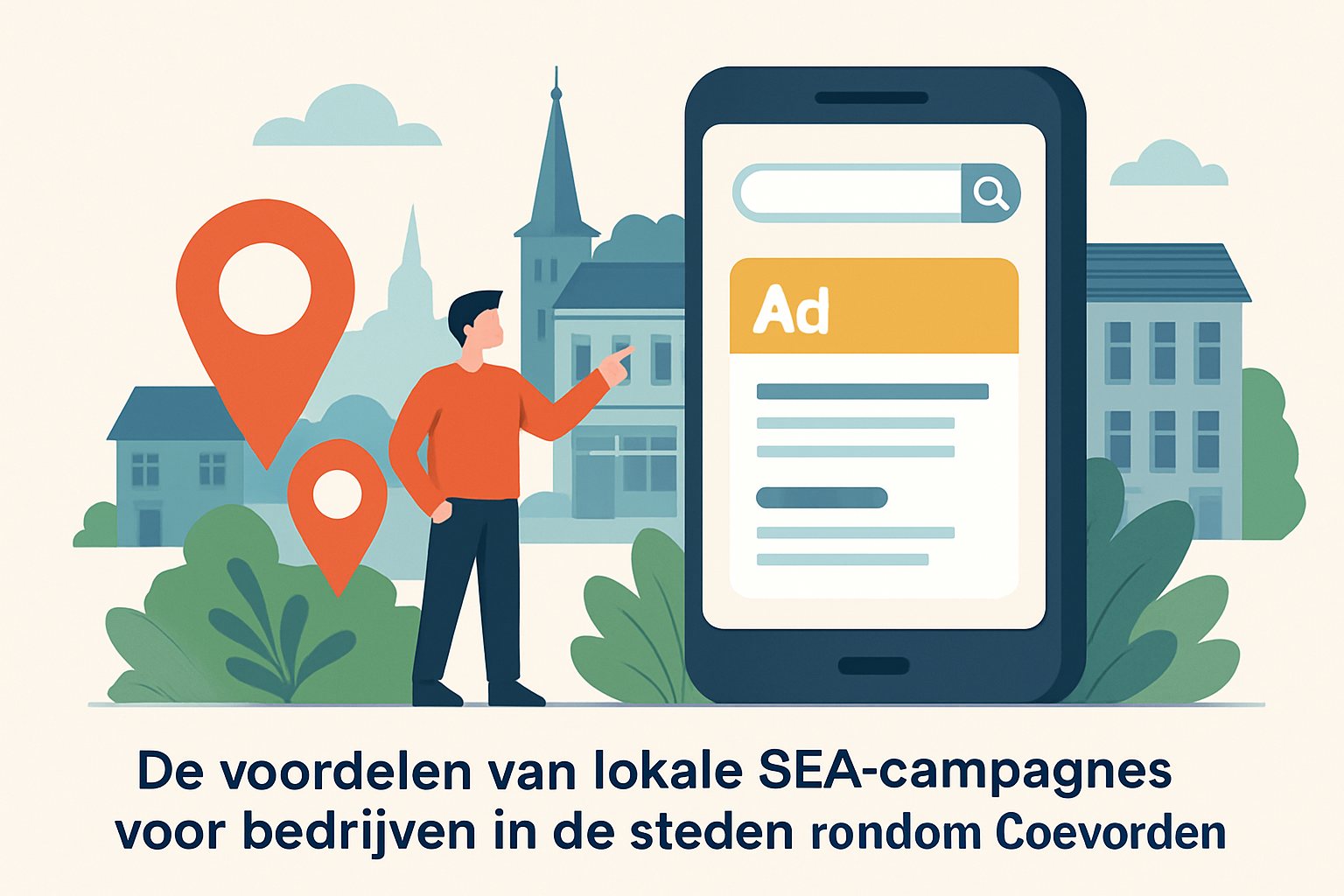 De voordelen van lokale SEA-campagnes voor bedrijven in de steden rondom Coevorden