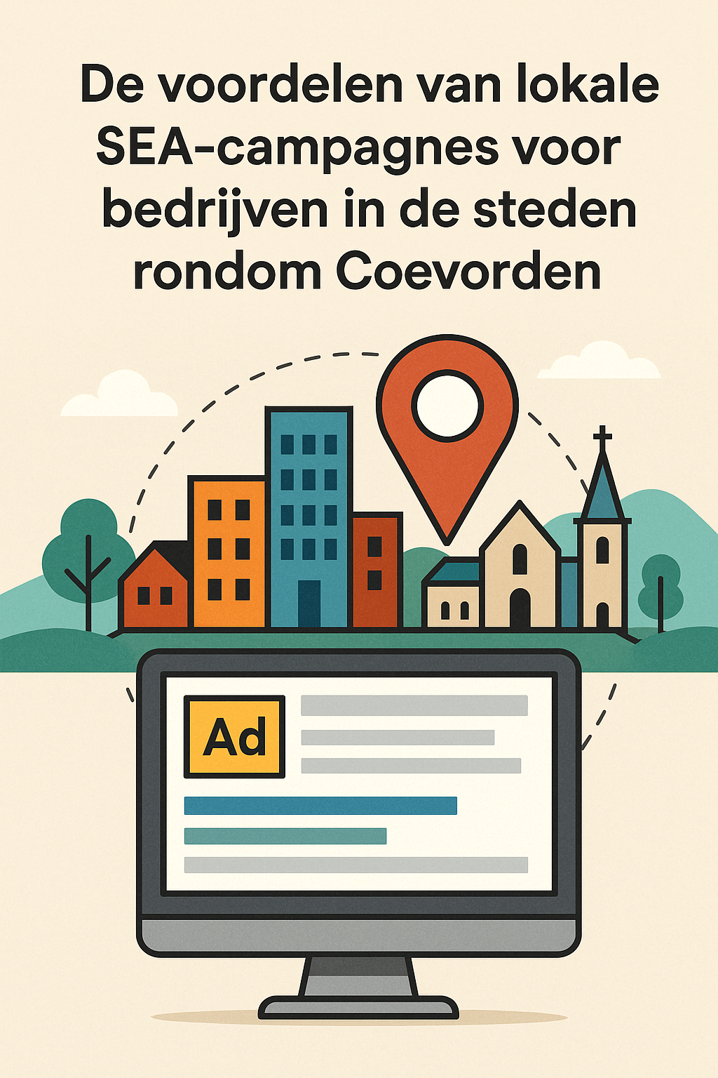 De voordelen van lokale SEA-campagnes voor bedrijven in de steden rondom Coevorden