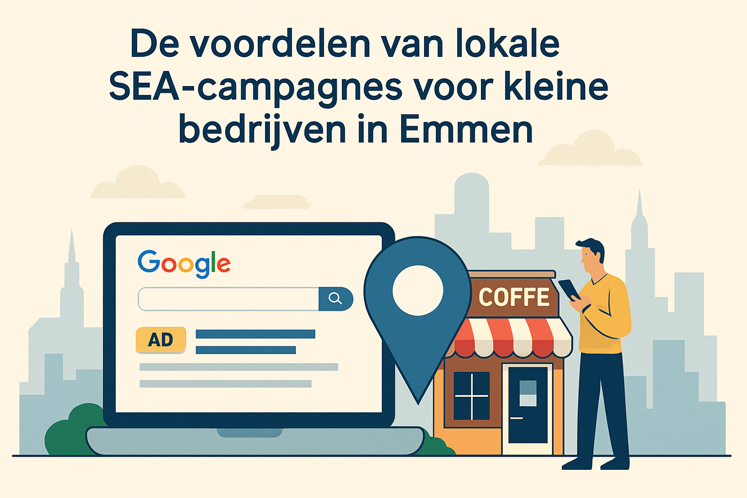 De voordelen van lokale SEA-campagnes voor kleine bedrijven in Emmen