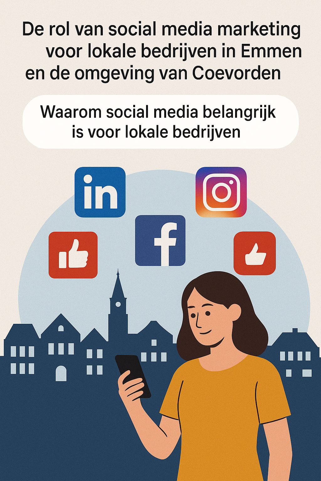 De rol van social media marketing voor lokale bedrijven in Emmen en de omgeving van Coevorden