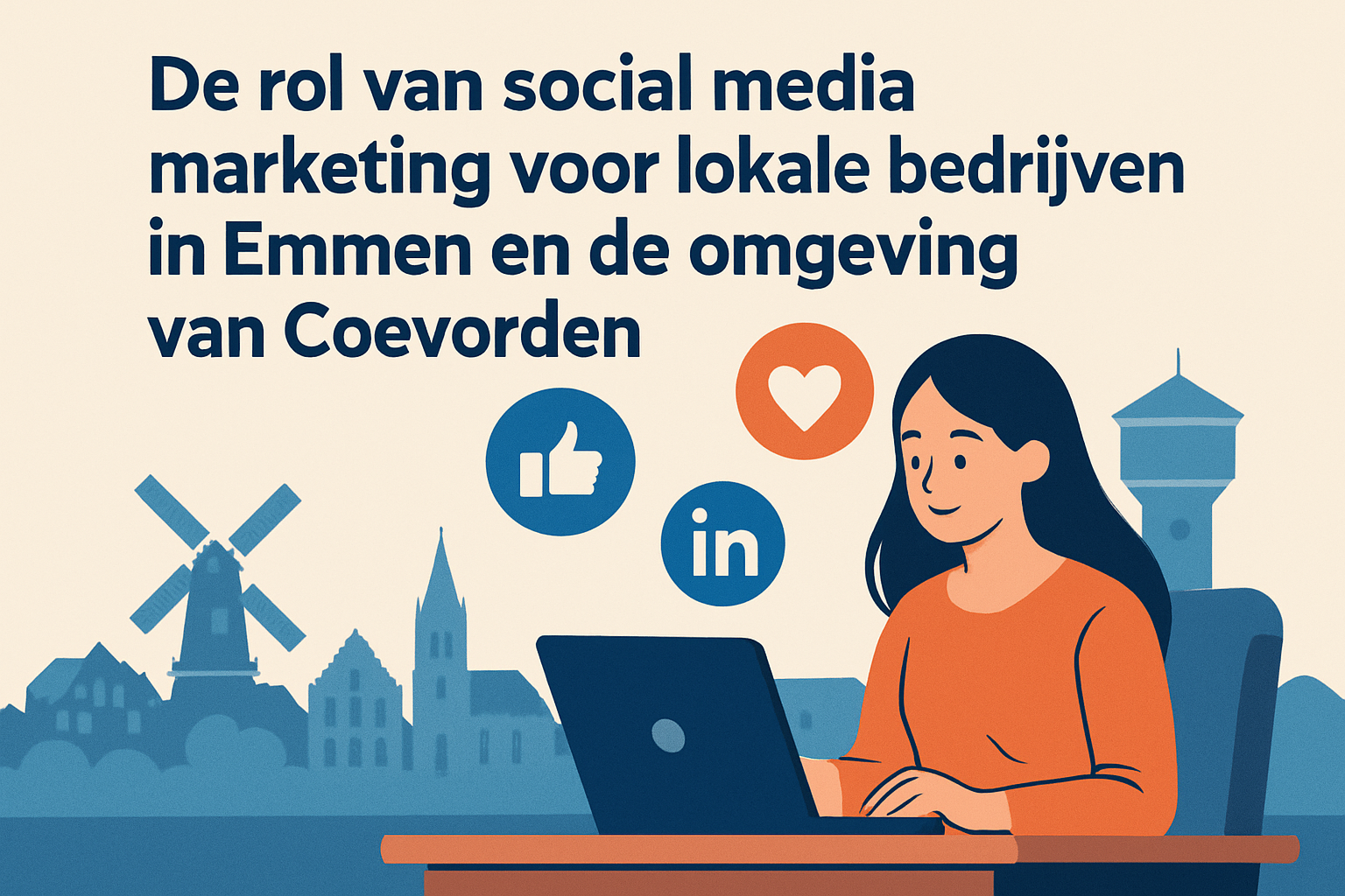 De rol van social media marketing voor lokale bedrijven in Emmen en de omgeving van Coevorden