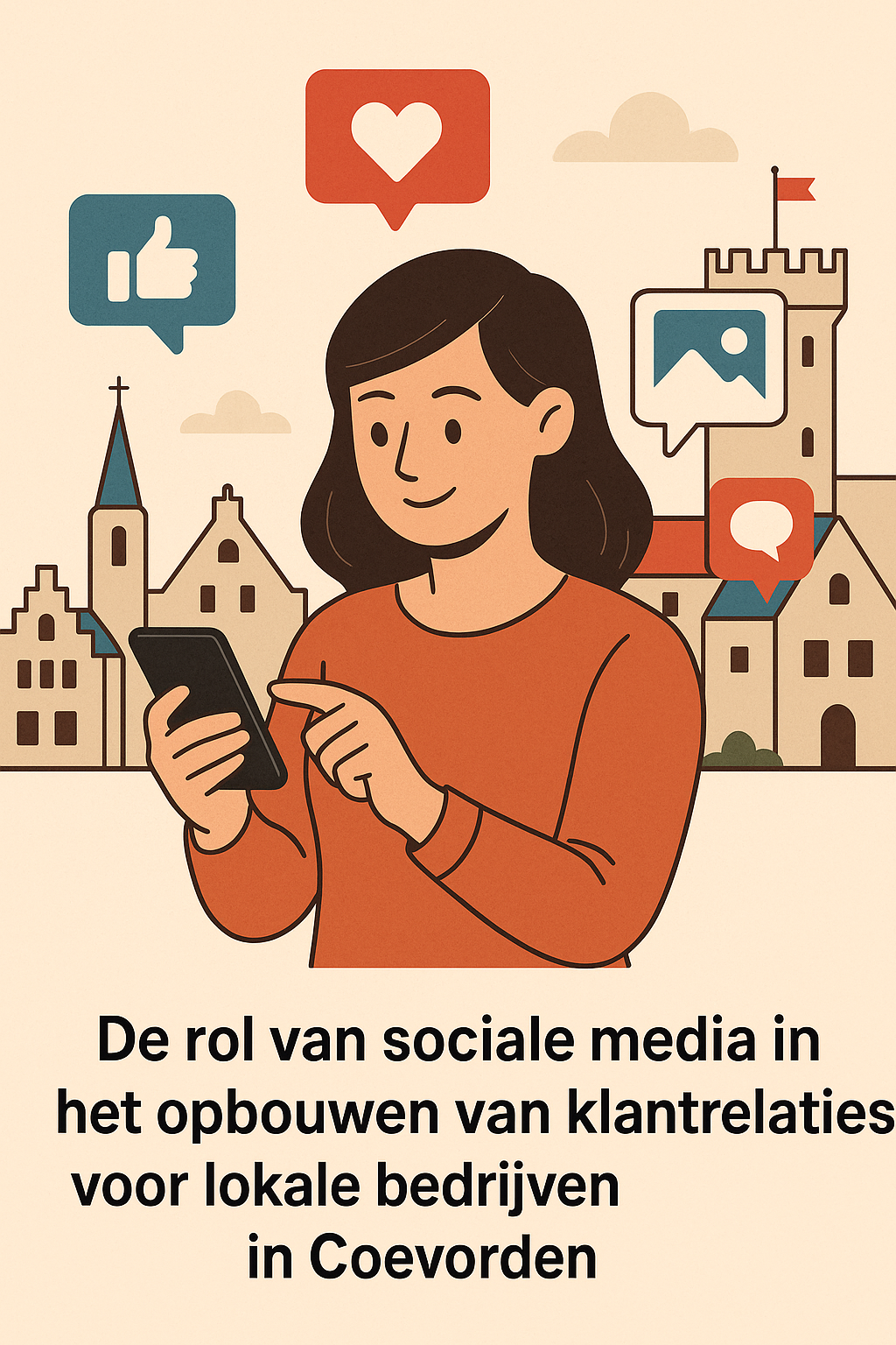 De rol van sociale media in het opbouwen van klantrelaties voor lokale bedrijven in Coevorden