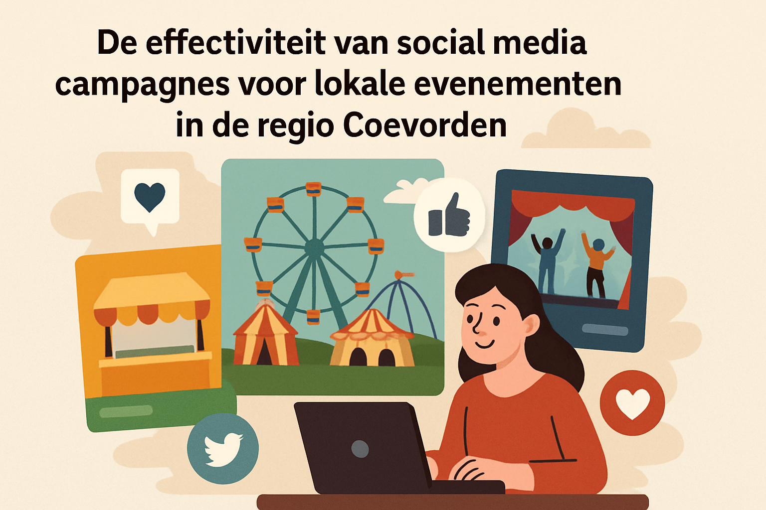 De effectiviteit van social media campagnes voor lokale evenementen in de regio Coevorden