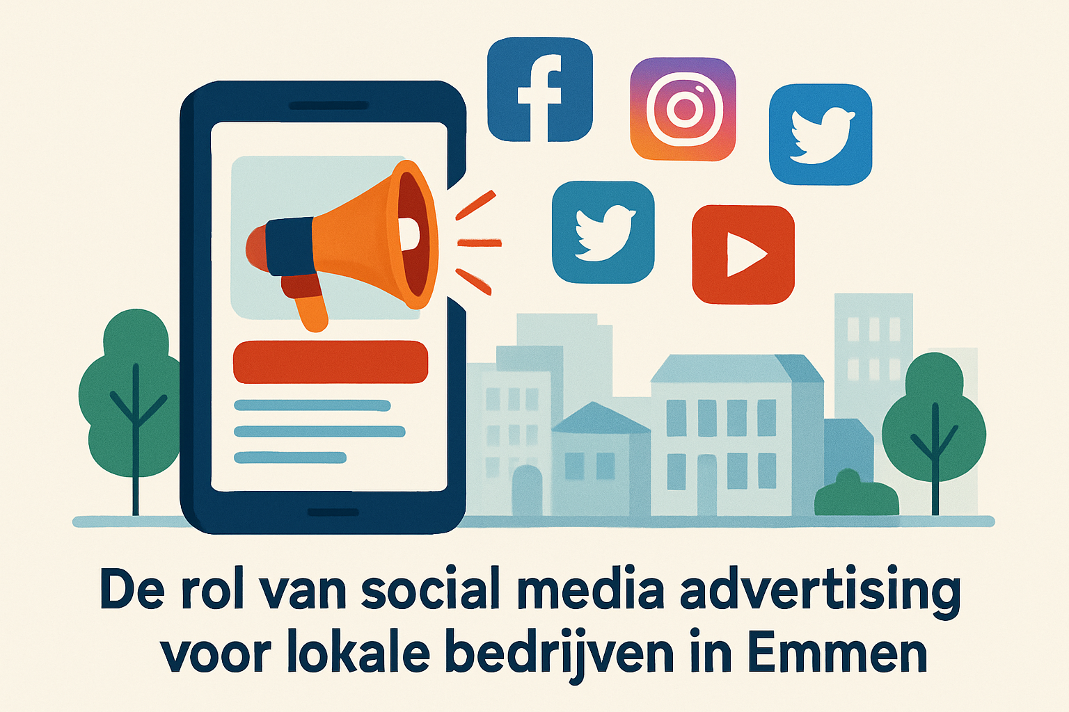 De rol van social media advertising voor lokale bedrijven in Emmen