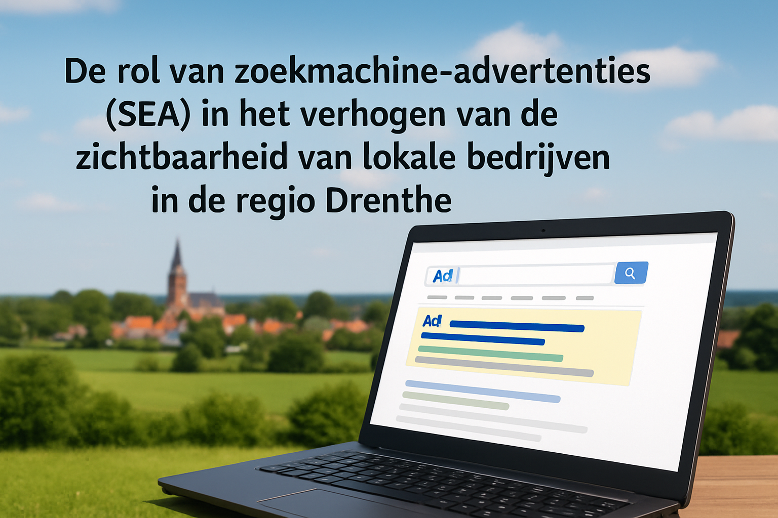 De rol van zoekmachine-advertenties (SEA) in het verhogen van de zichtbaarheid van lokale bedrijven in de regio Drenthe
