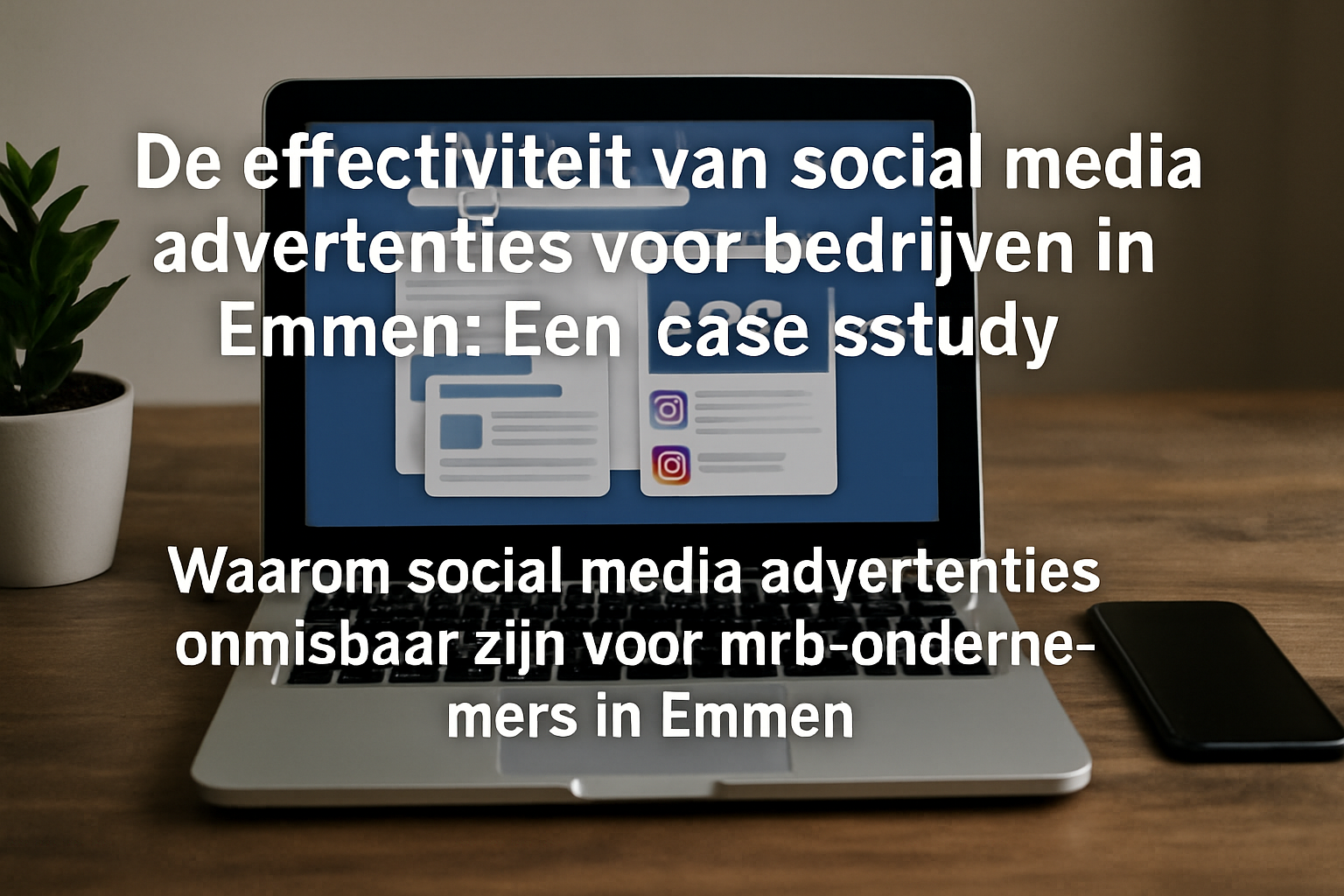 De effectiviteit van social media advertenties voor bedrijven in Emmen: Een case study