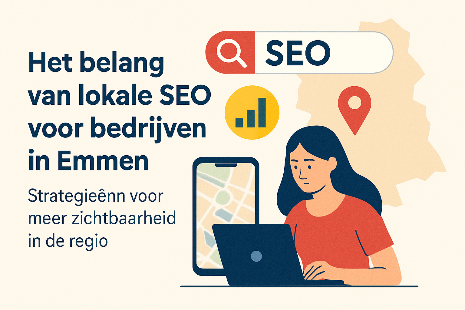 Het belang van lokale SEO voor bedrijven in Emmen: Strategieën voor meer zichtbaarheid in de regio