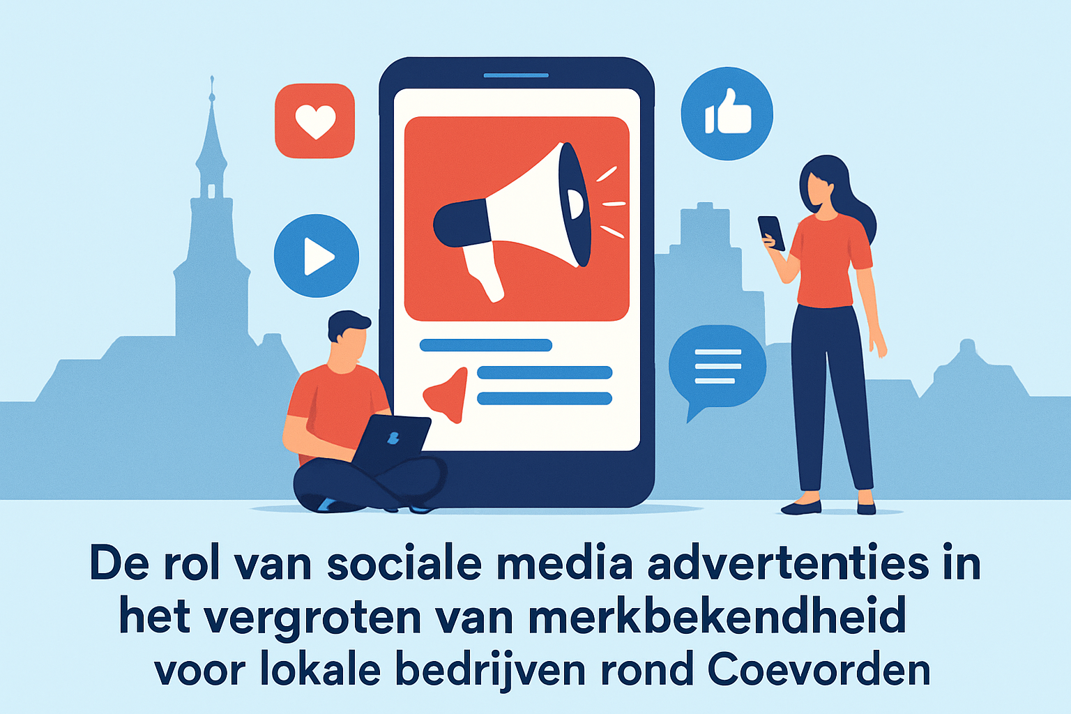 De rol van sociale media advertenties in het vergroten van merkbekendheid voor lokale bedrijven rond Coevorden