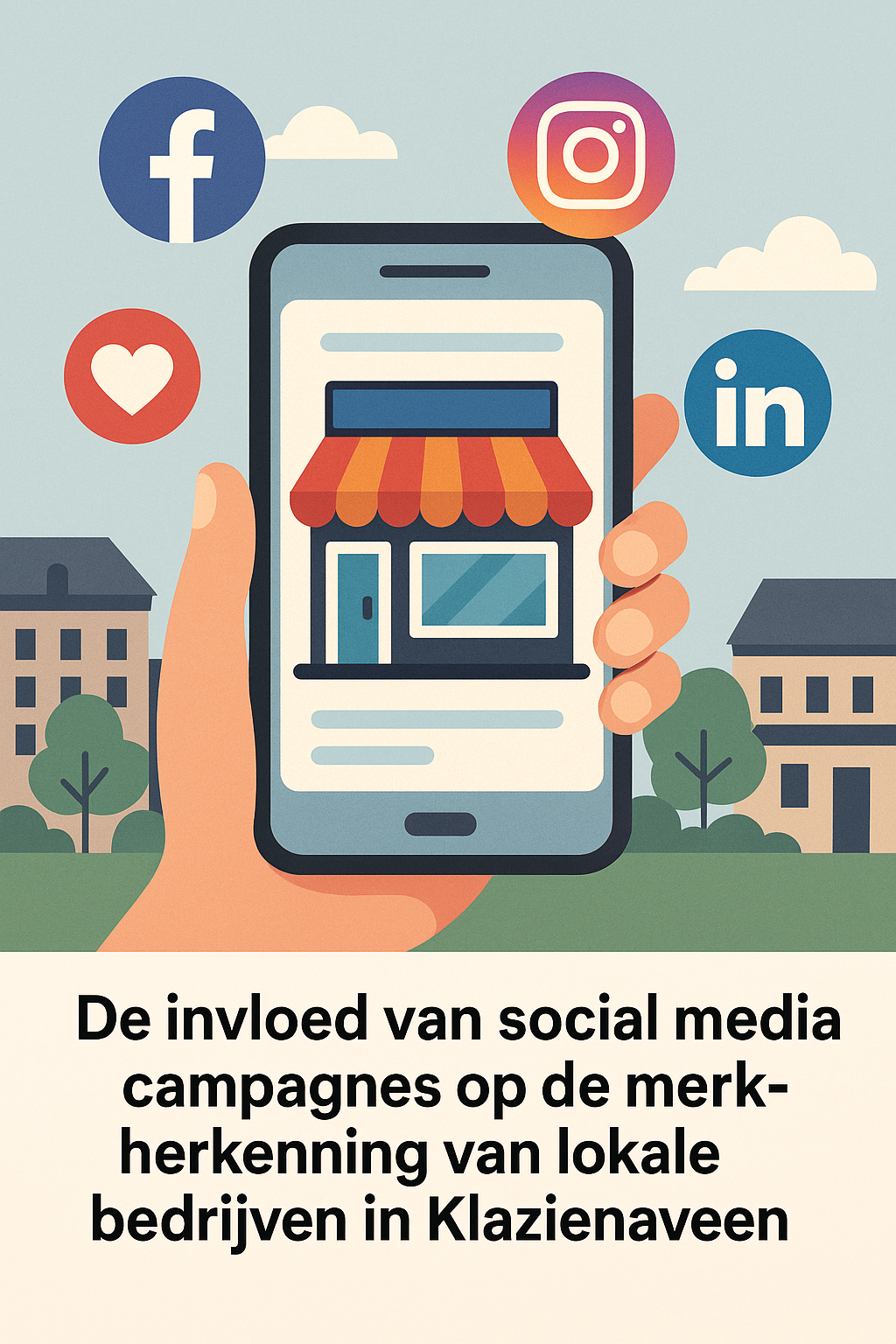 De invloed van social media campagnes op de merkherkenning van lokale bedrijven in Klazienaveen