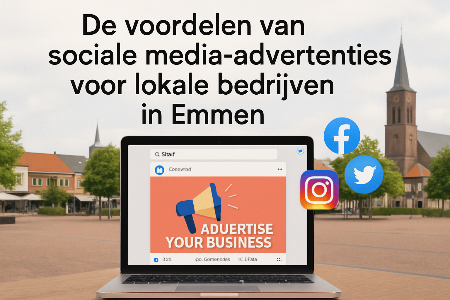 De voordelen van sociale media-advertenties voor lokale bedrijven in Emmen