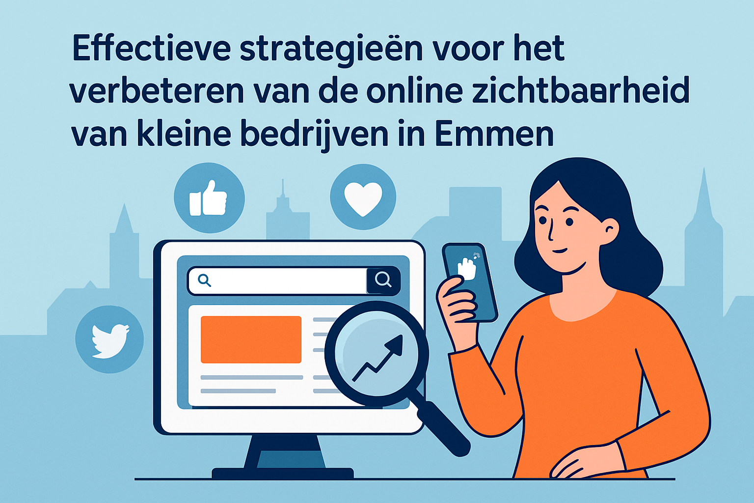 Effectieve strategieën voor het verbeteren van de online zichtbaarheid van kleine bedrijven in Emmen