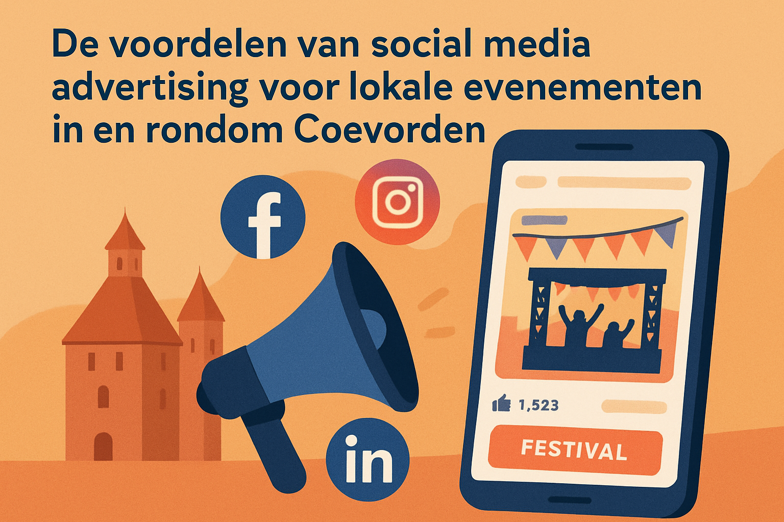 De voordelen van social media advertising voor lokale evenementen in en rondom Coevorden