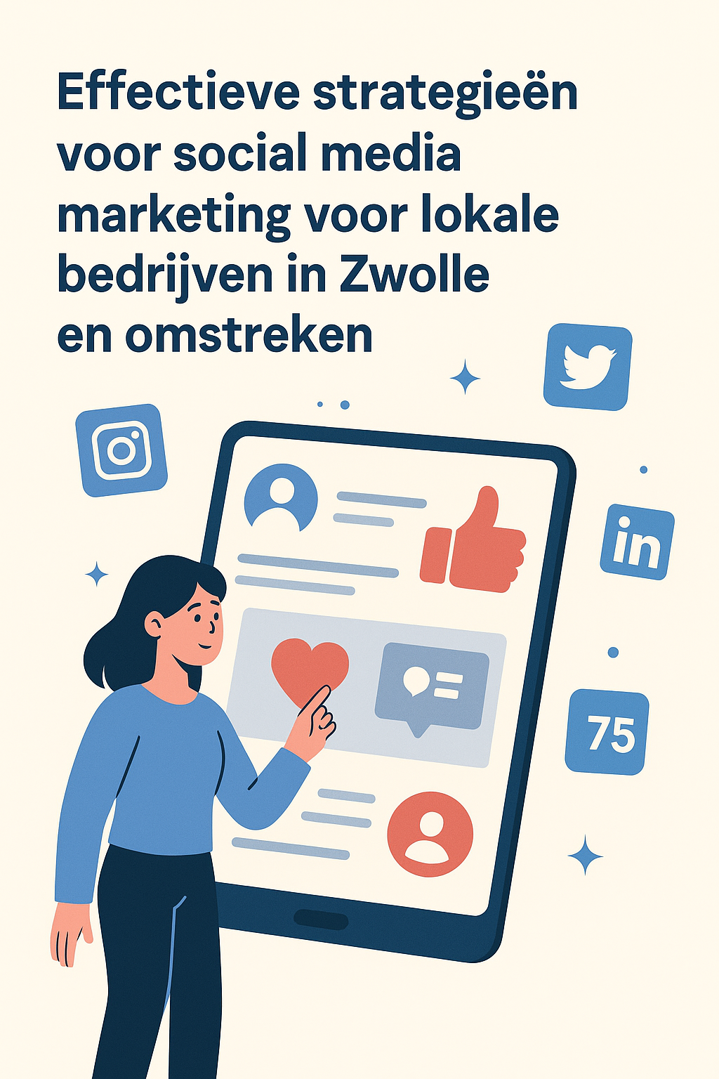 Effectieve strategieën voor social media marketing voor lokale bedrijven in Zwolle en omstreken
