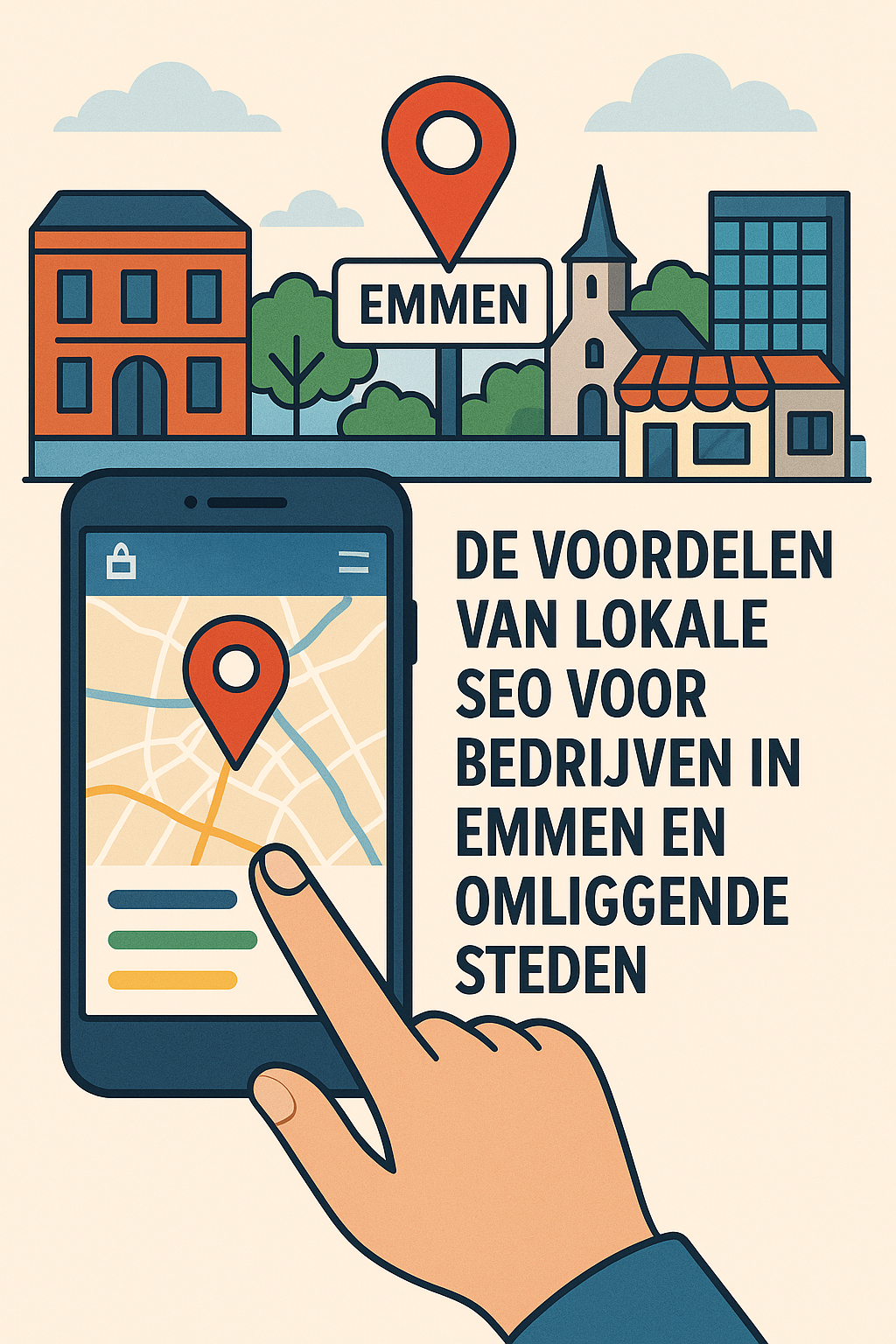 De voordelen van lokale SEO voor bedrijven in Emmen en omliggende steden