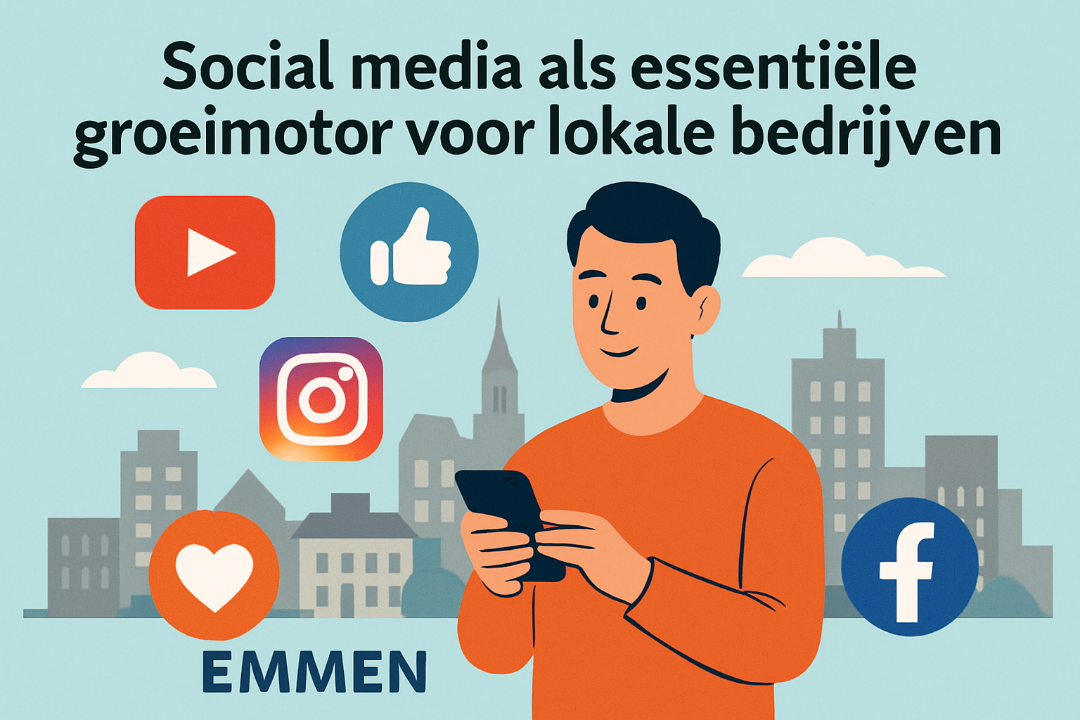 De rol van social media marketing voor lokale bedrijven in Emmen en hun groei