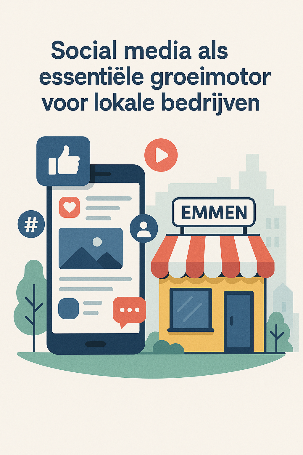 De rol van social media marketing voor lokale bedrijven in Emmen en hun groei