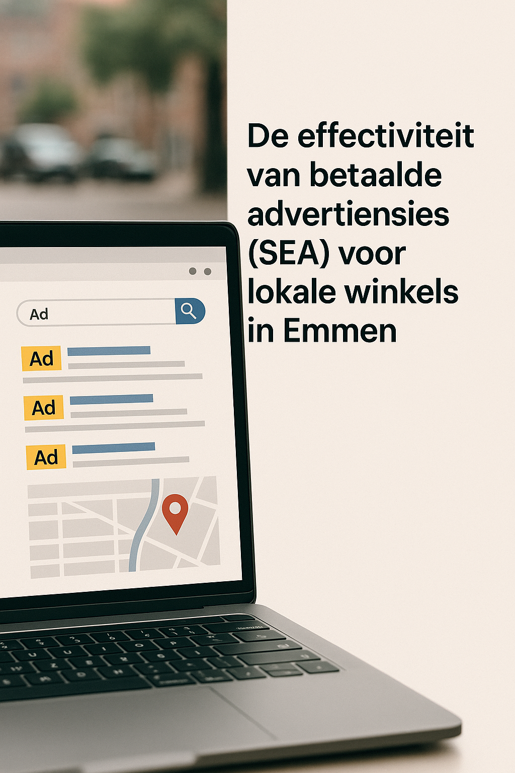 De effectiviteit van betaalde advertenties (SEA) voor lokale winkels in Emmen