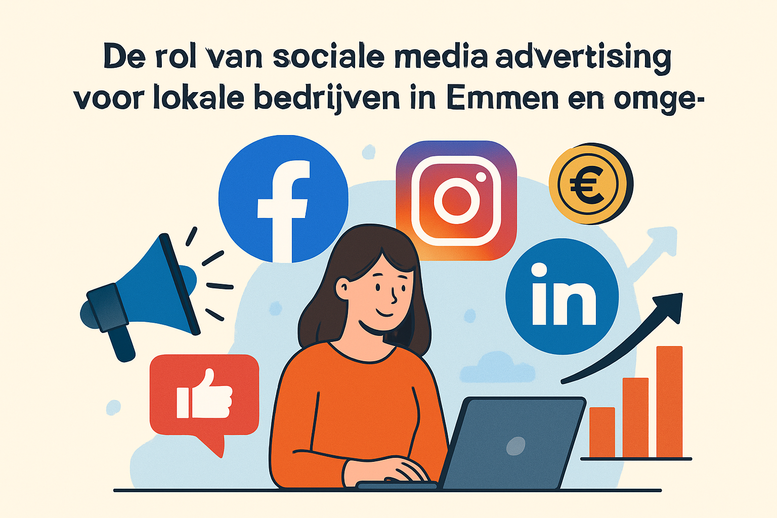 De rol van sociale media advertising voor lokale bedrijven in Emmen en omgeving
