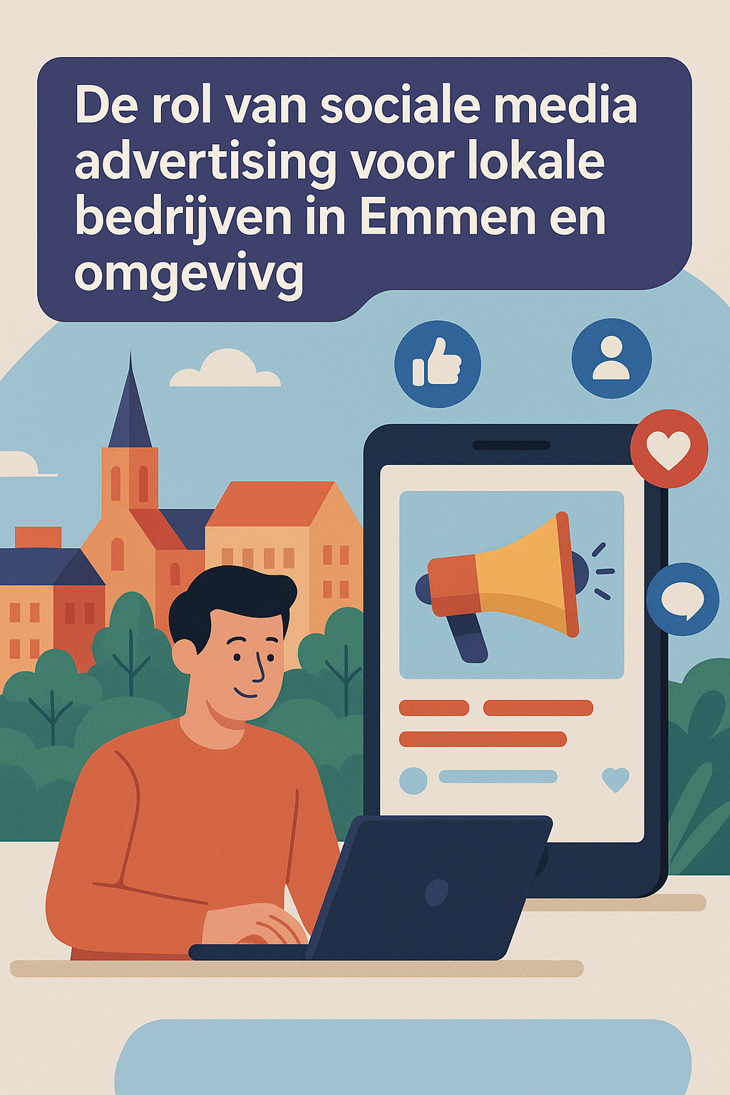 De rol van sociale media advertising voor lokale bedrijven in Emmen en omgeving